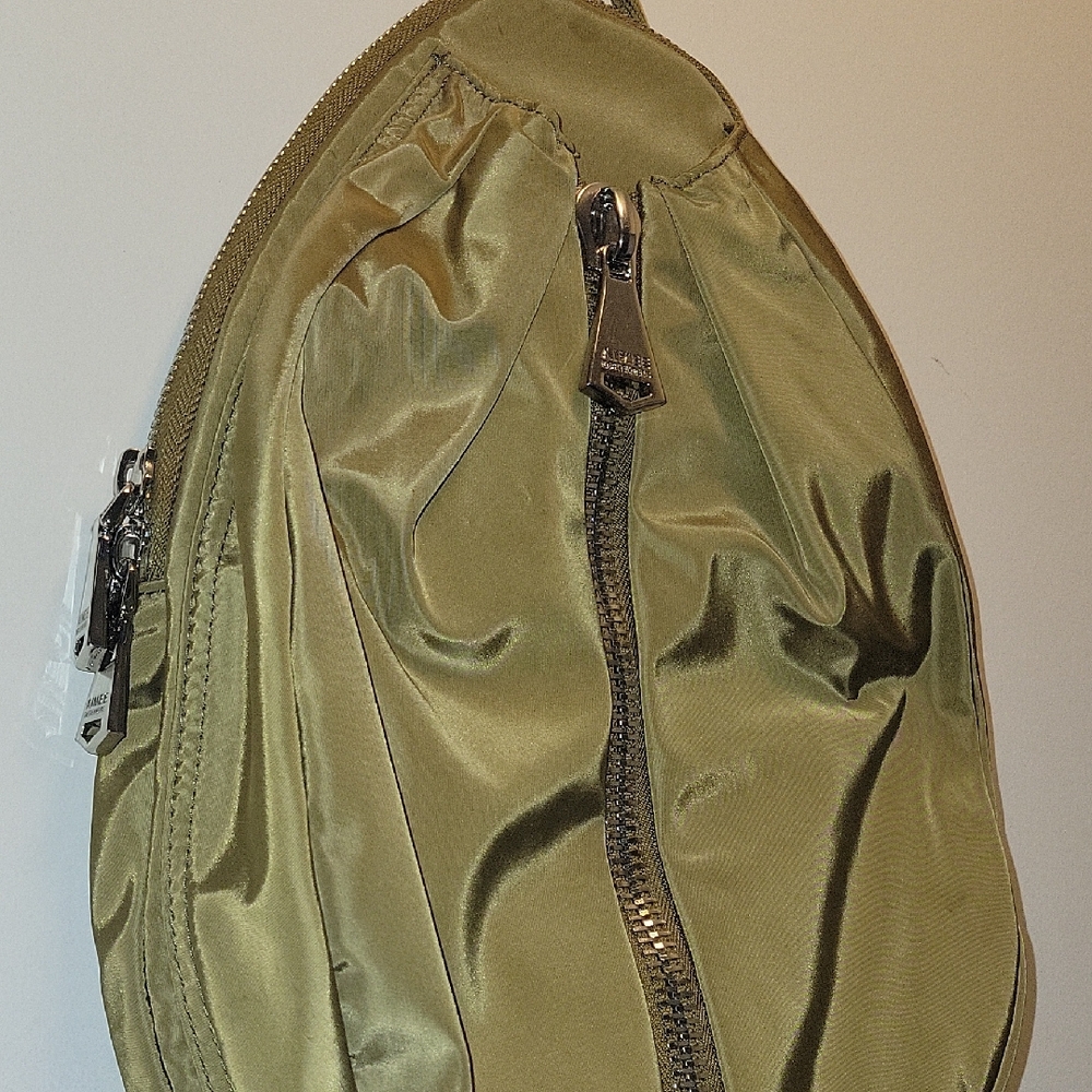 Aimee Kenstenberg Mustard Sling Belt Bag with Front Zip - Picture 3 of 8